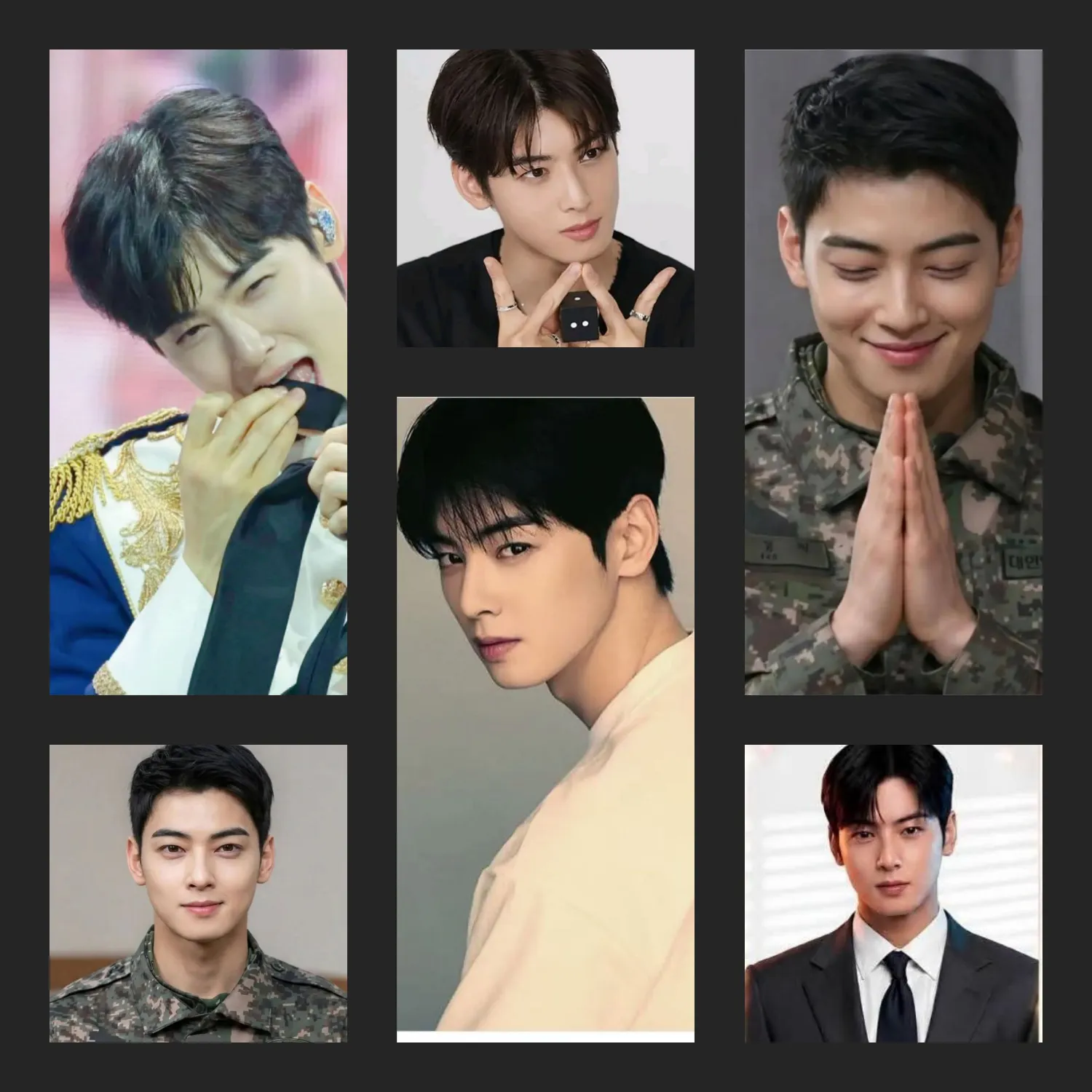 Behind-the-scenes cut of Cha Eunwoo