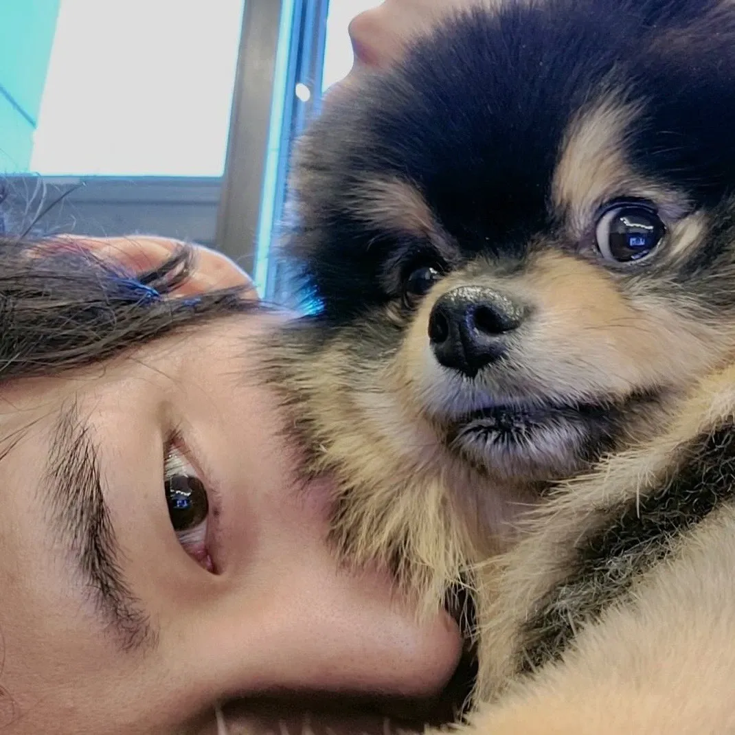 Recent activity shot of Kim Taehyung (V)