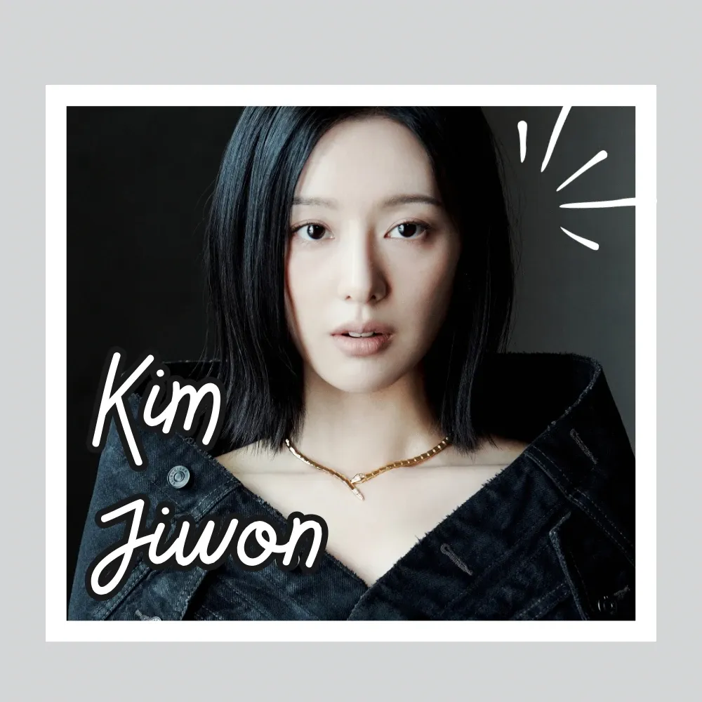Behind-the-scenes cut of Kim Jiwon