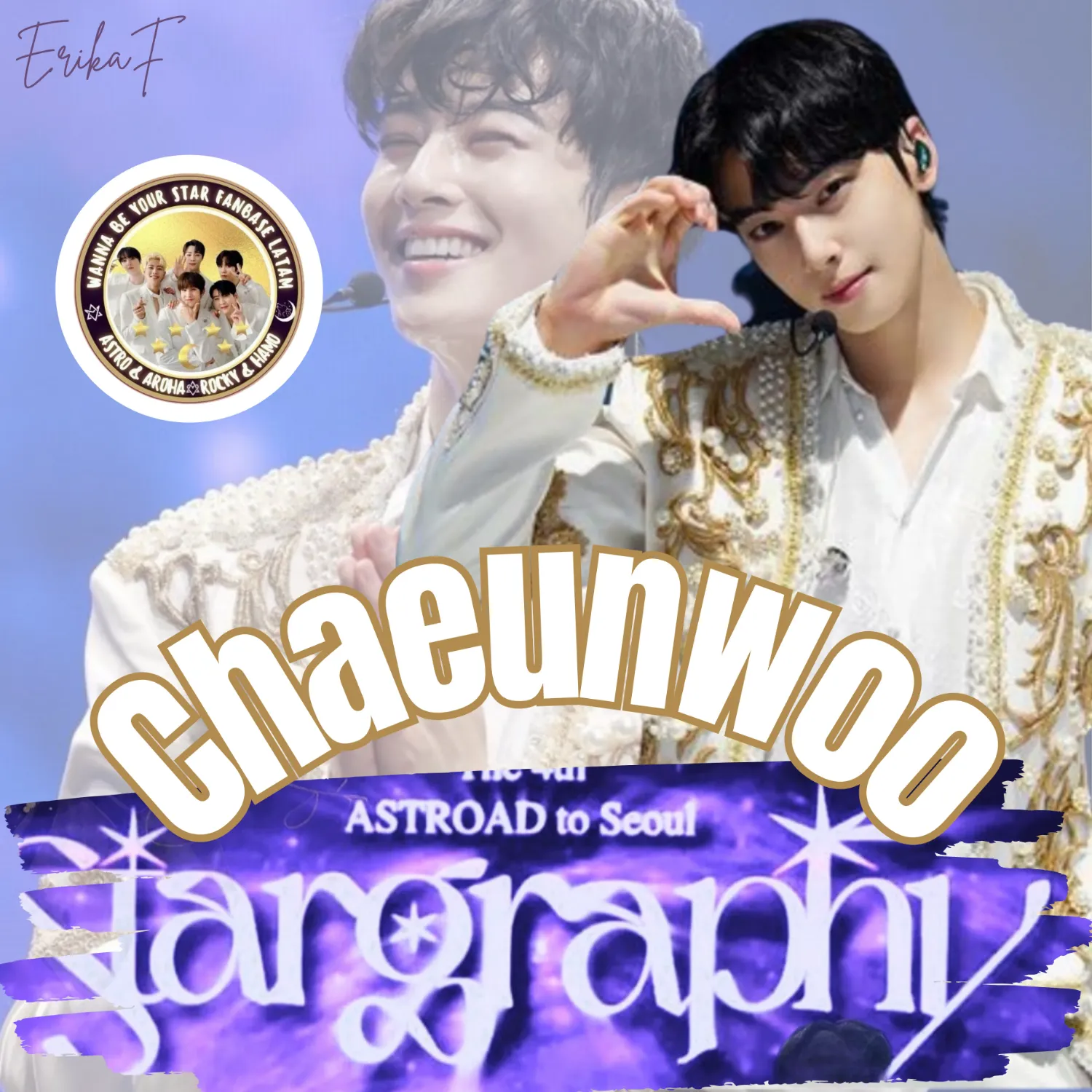 Behind-the-scenes cut of Cha Eunwoo