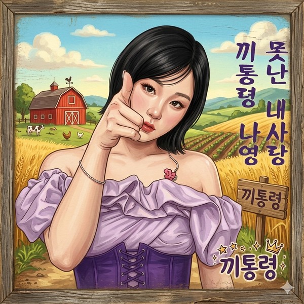 Foto profil populer Na Young yang dipilih melalui voting