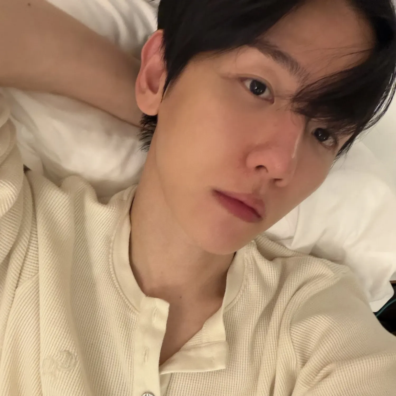 A moment captured by a fan of Baekhyun