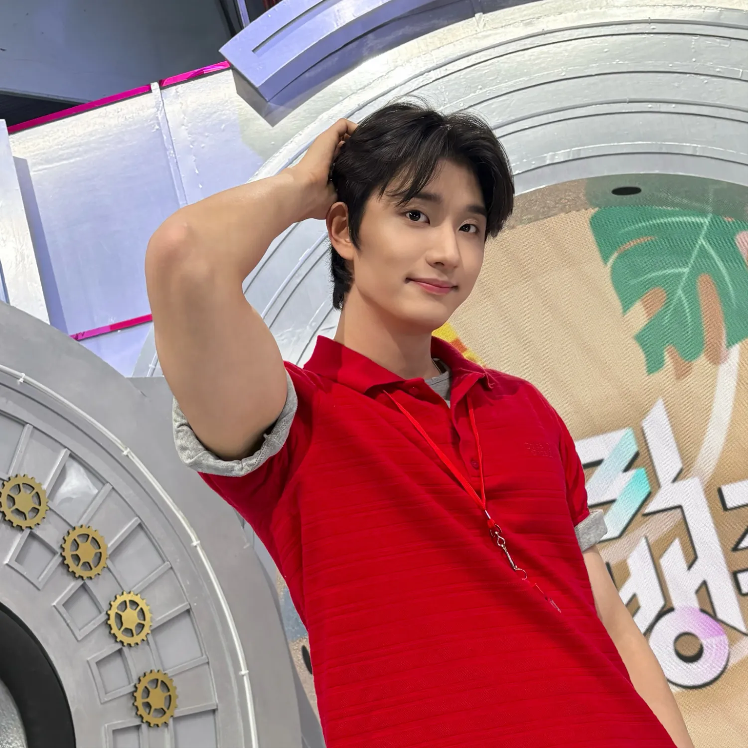 Recent activity shot of Kim Jaewon