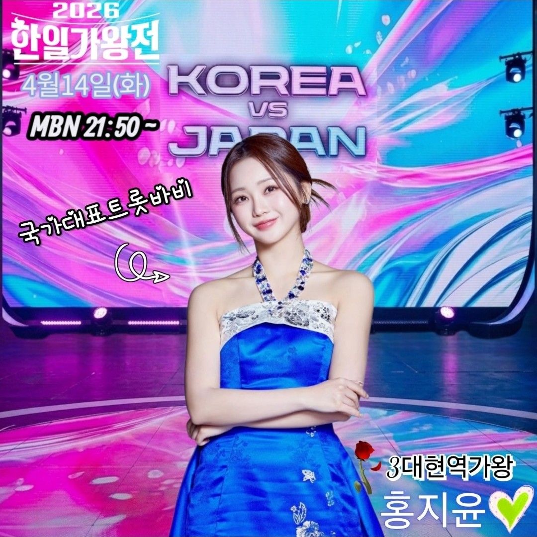 Behind-the-scenes cut of Hong Jiyoon