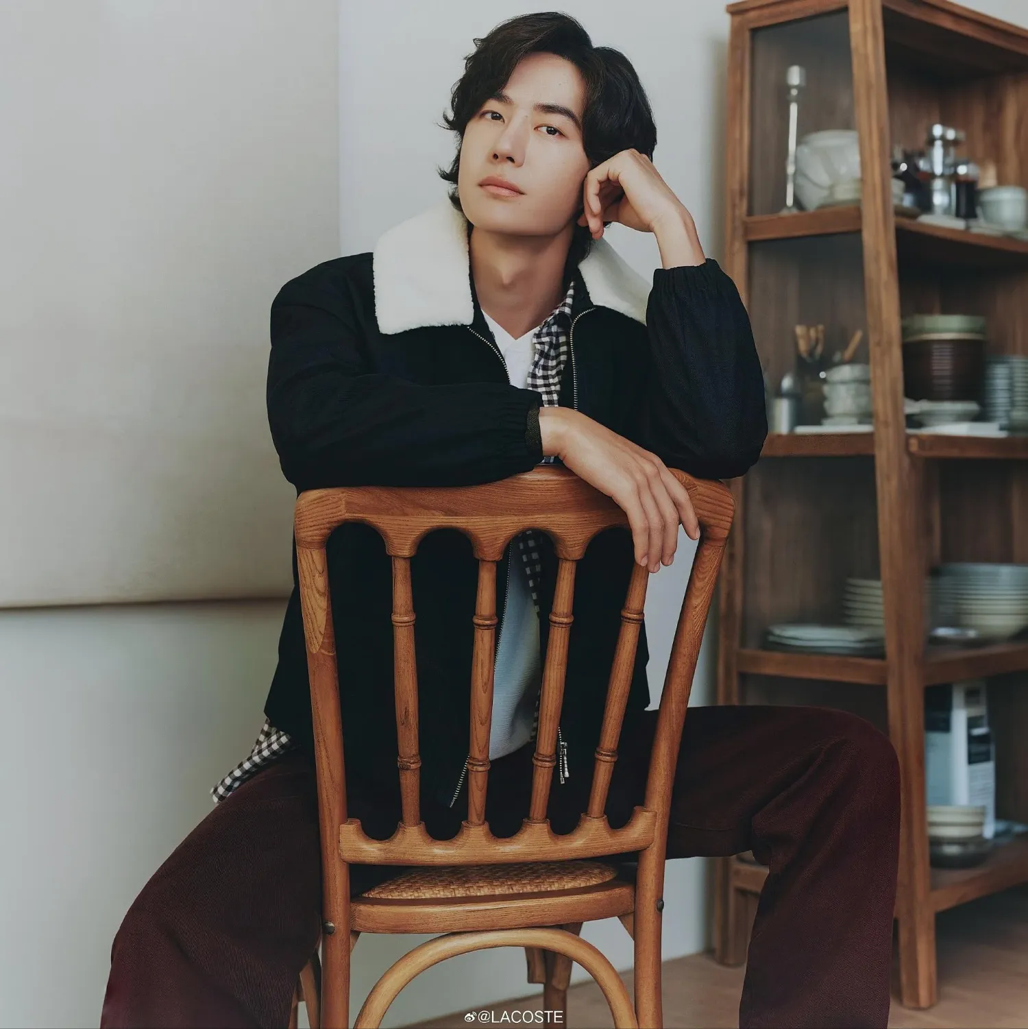 A moment captured by a fan of Wang Yibo