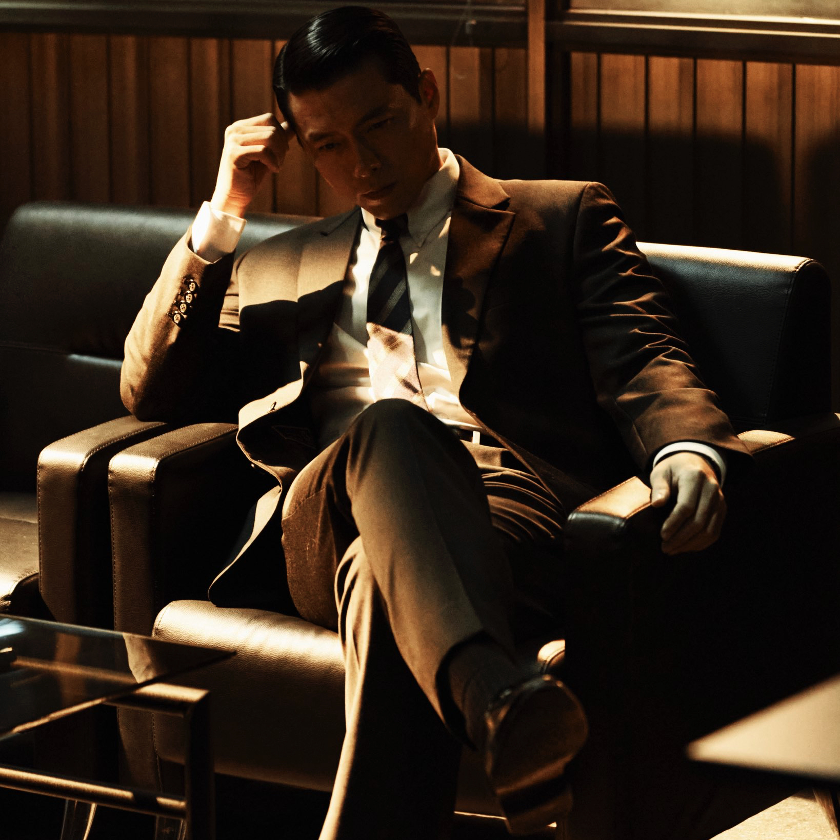 Momen yang diabadikan oleh penggemar Hyun Bin