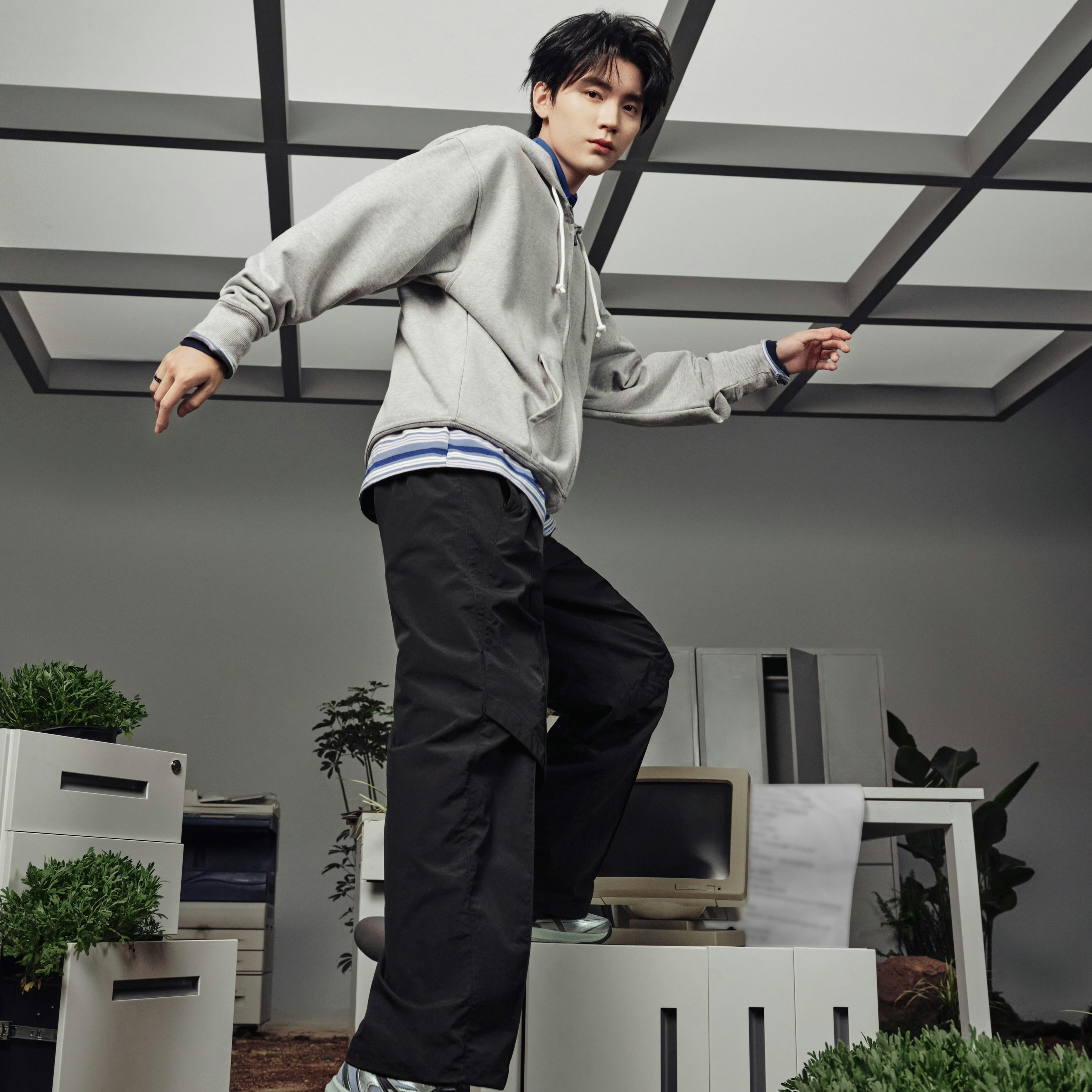 Recent activity shot of Zhou Yiran