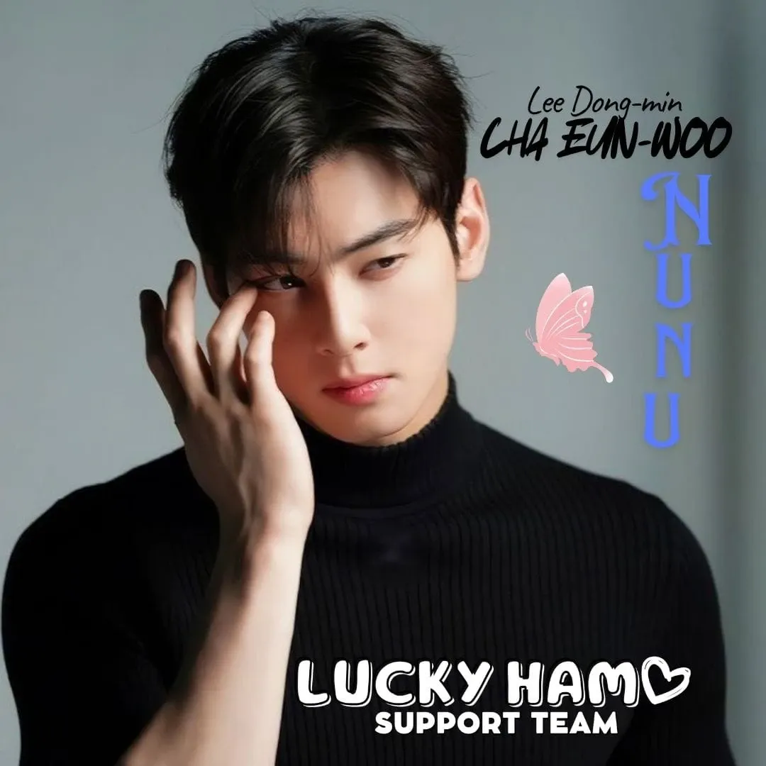 Behind-the-scenes cut of Cha Eunwoo