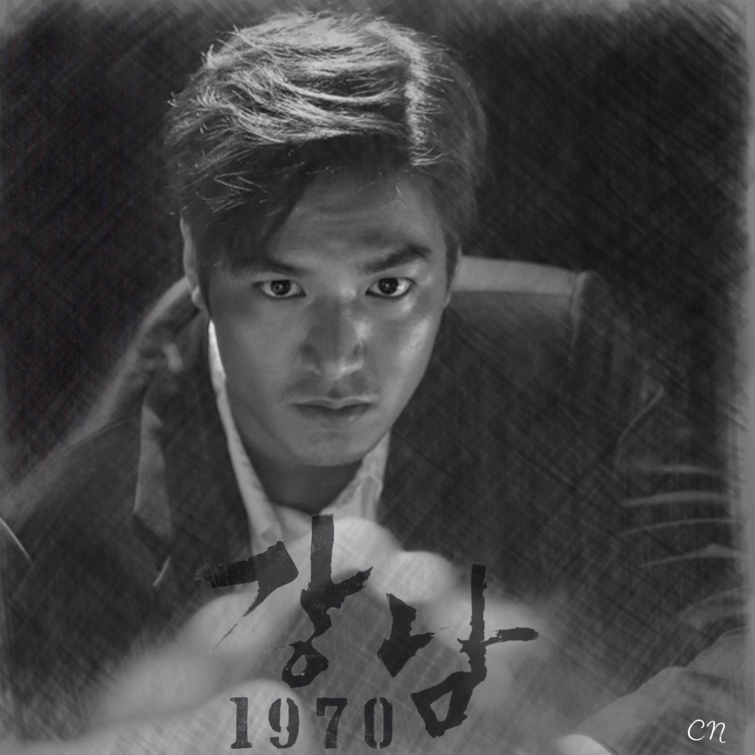 粉丝拍下的李敏镐瞬间