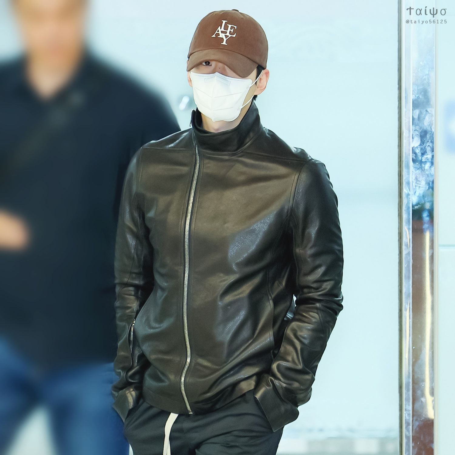 粉絲拍下的李俊昊瞬間