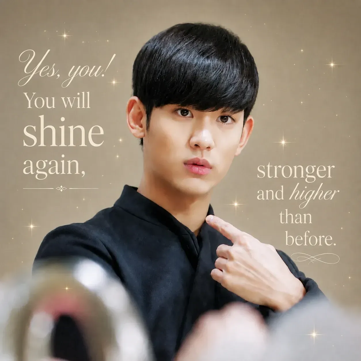 A moment captured by a fan of Kim Soohyun
