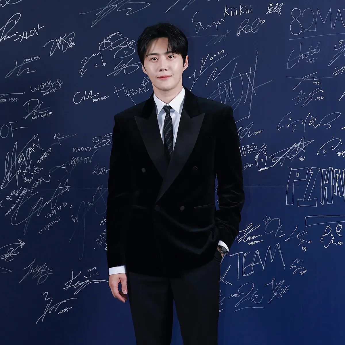 A moment captured by a fan of Kim Seonho