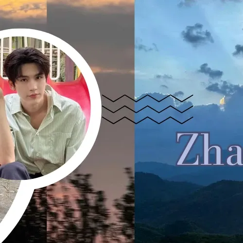 Behind-the-scenes cut of Zhang Linghe