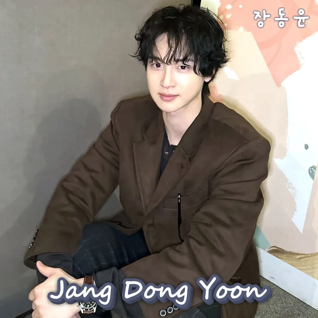 Behind-the-scenes cut of Jang Dongyoon