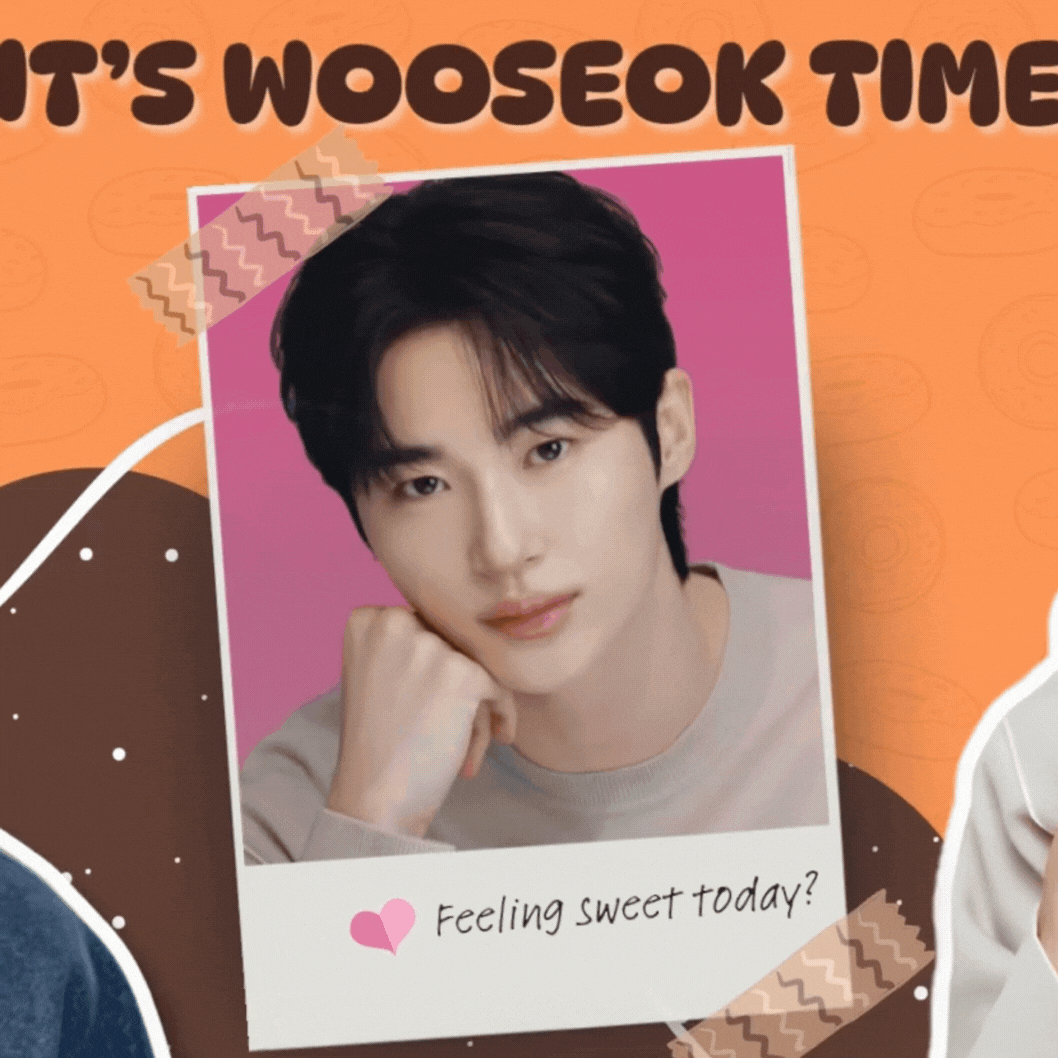 A moment captured by a fan of Byeon Wooseok