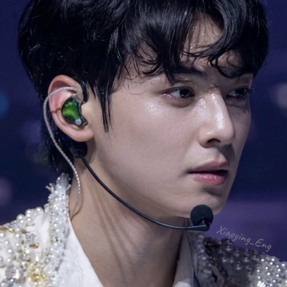 A moment captured by a fan of Cha Eunwoo
