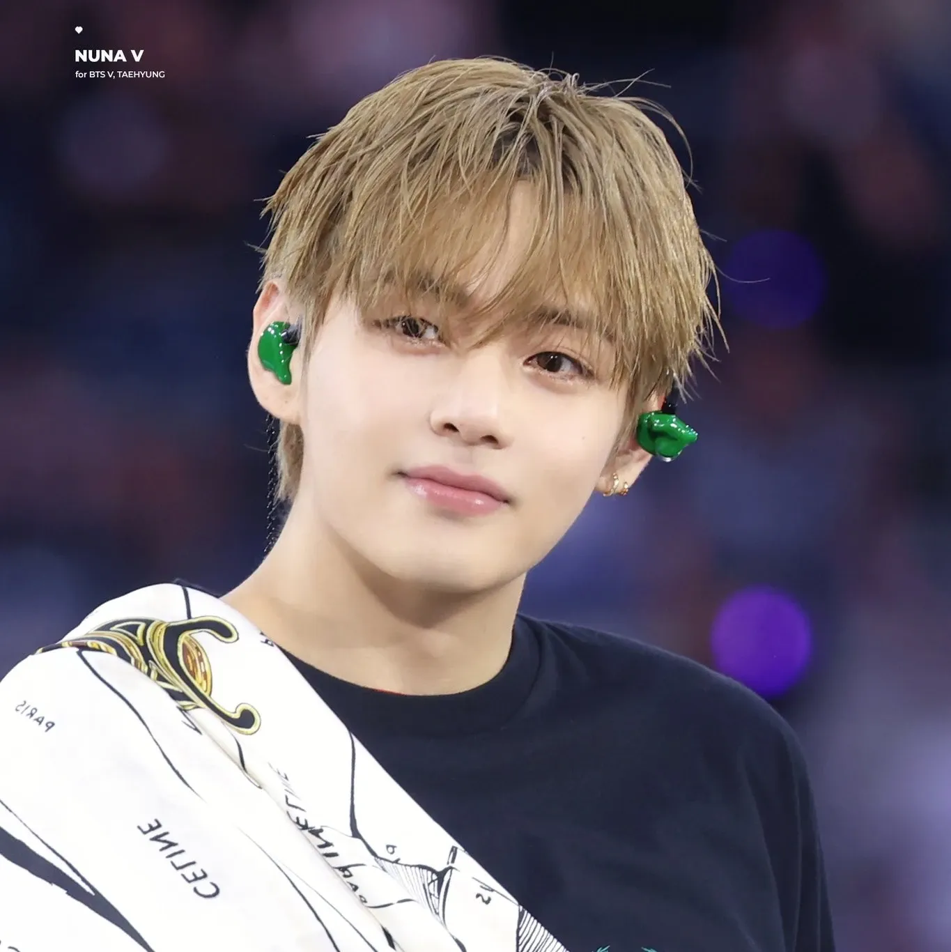 A moment captured by a fan of Kim Taehyung (V)