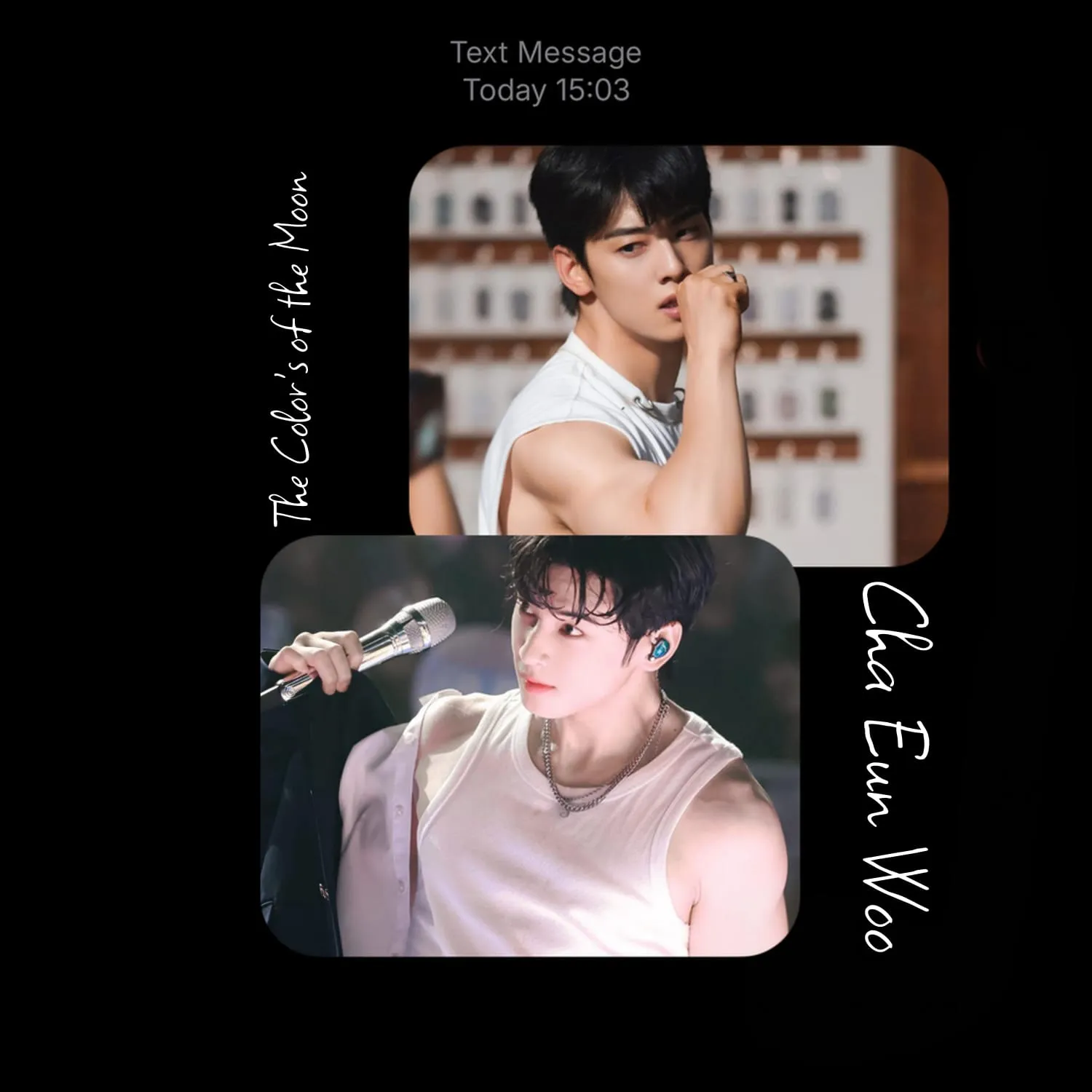Recent activity shot of Cha Eunwoo