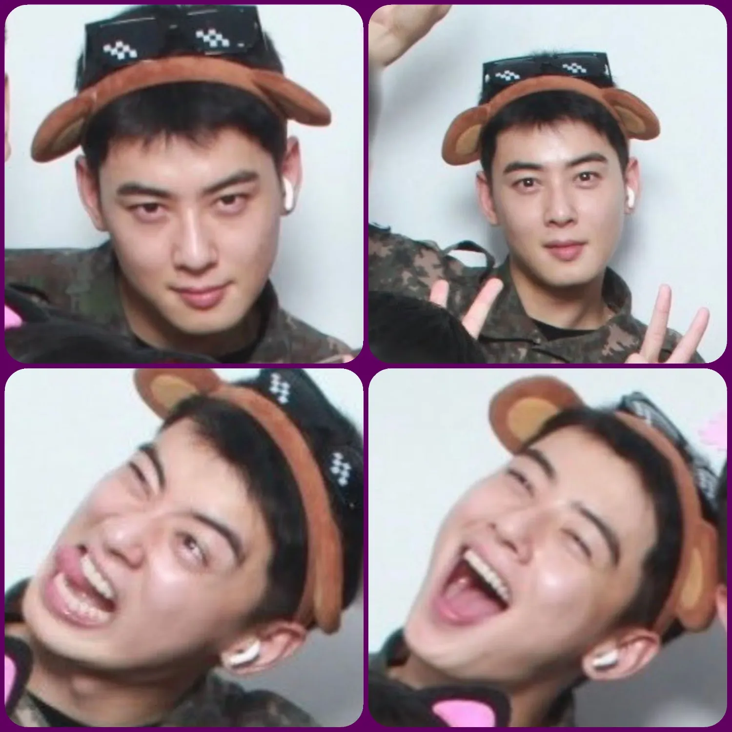 Recent activity shot of Cha Eunwoo