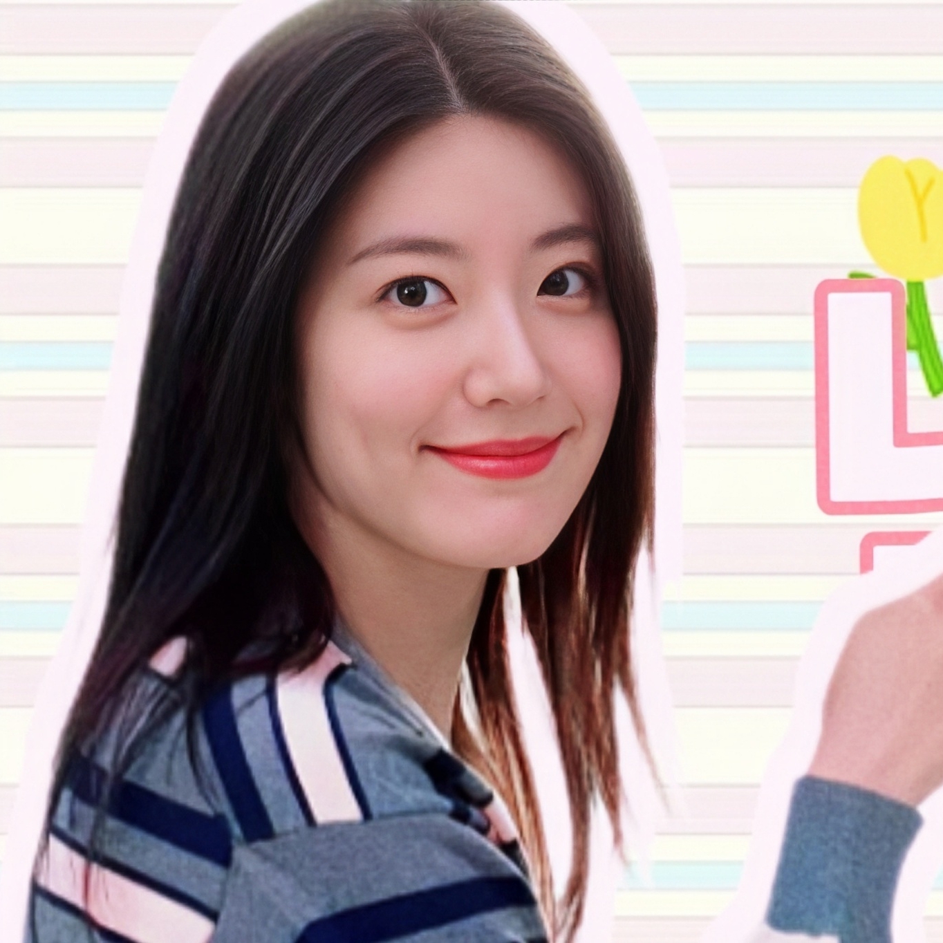 Momen yang diabadikan oleh penggemar Nam Jihyeon