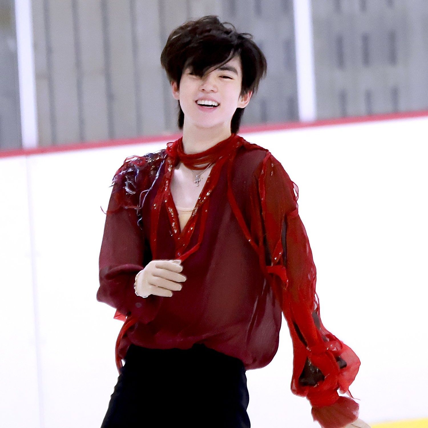 A moment captured by a fan of Cha Junhwan