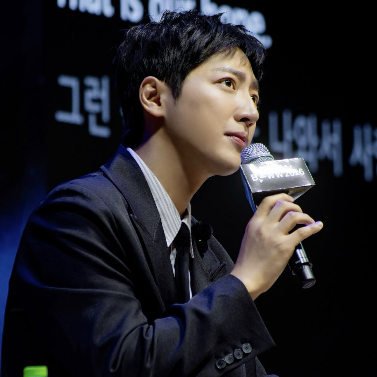 Behind-the-scenes cut of Lee Sangyeob