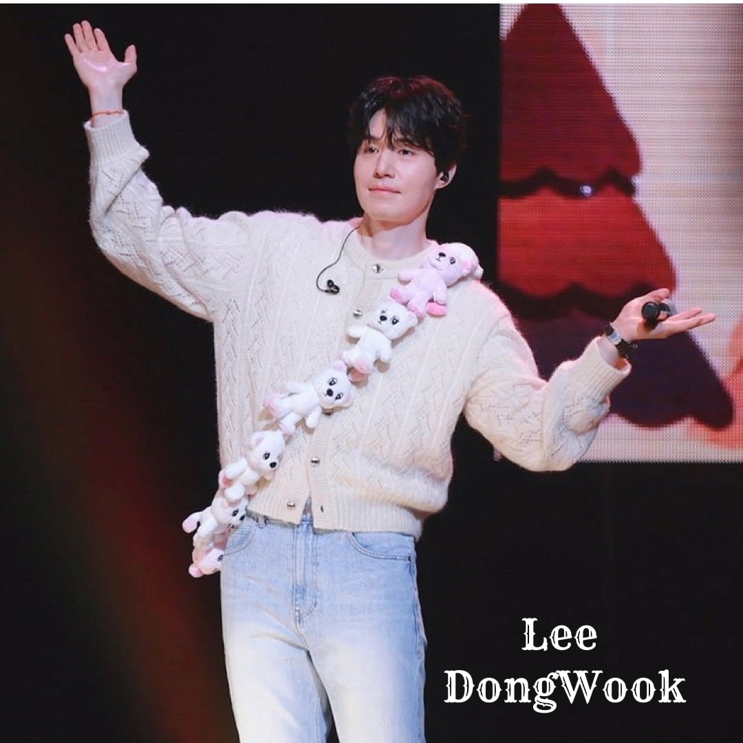 Recent activity shot of Lee Dongwook