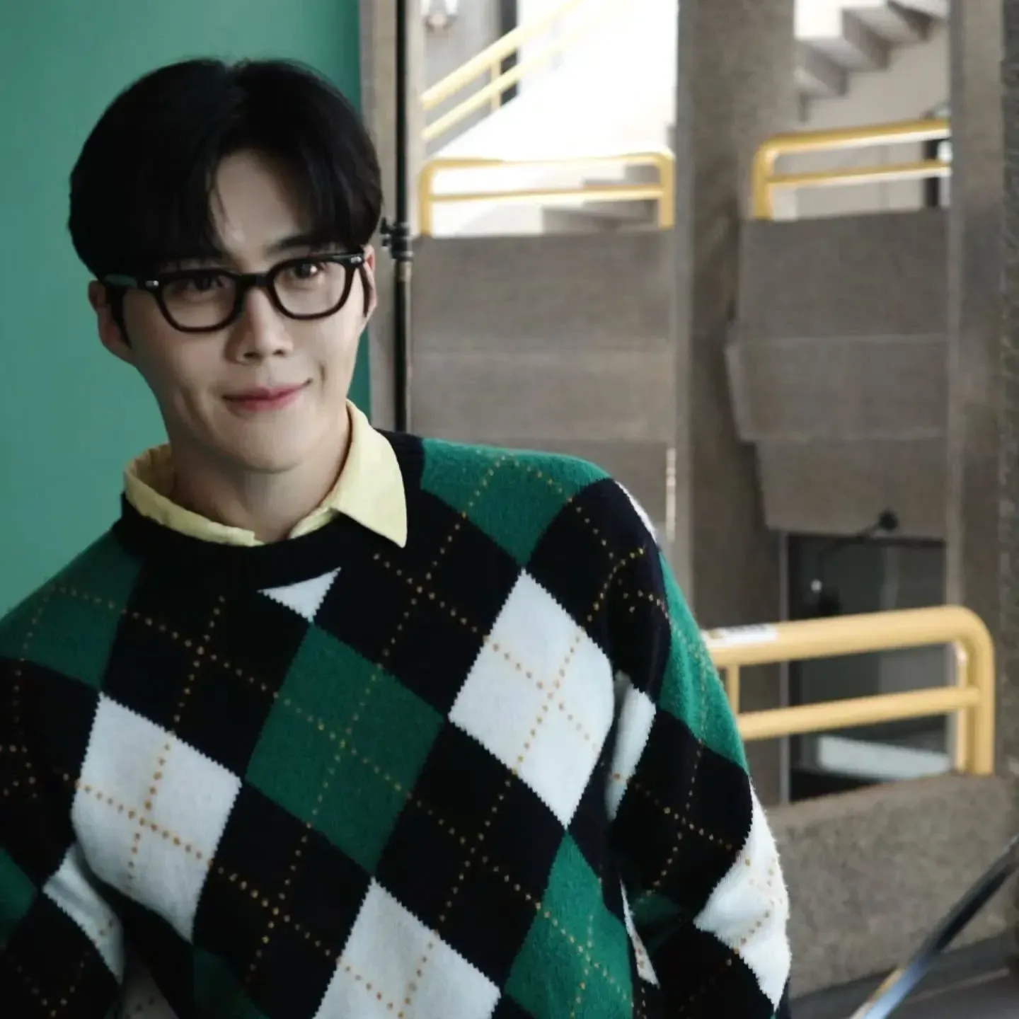 A moment captured by a fan of Kim Seonho