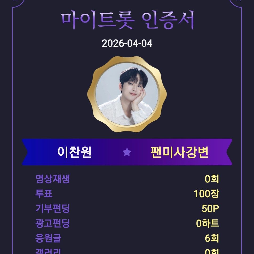 Cuplikan di balik layar dari Lee Chanwon