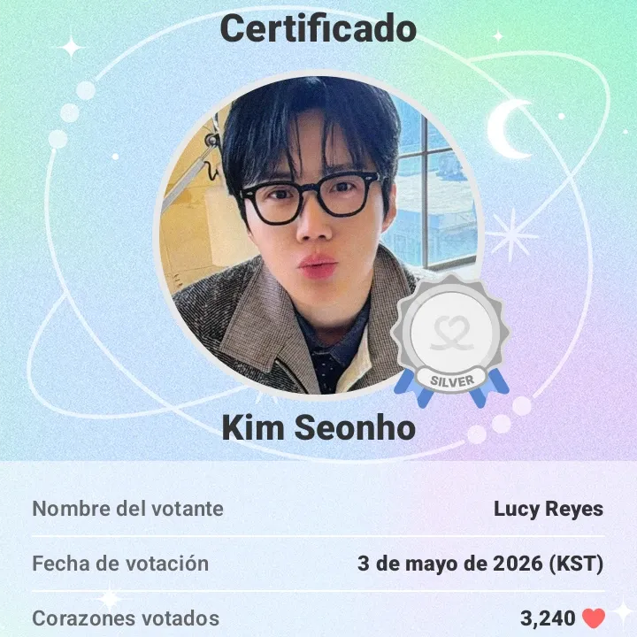 Recent activity shot of Kim Seonho