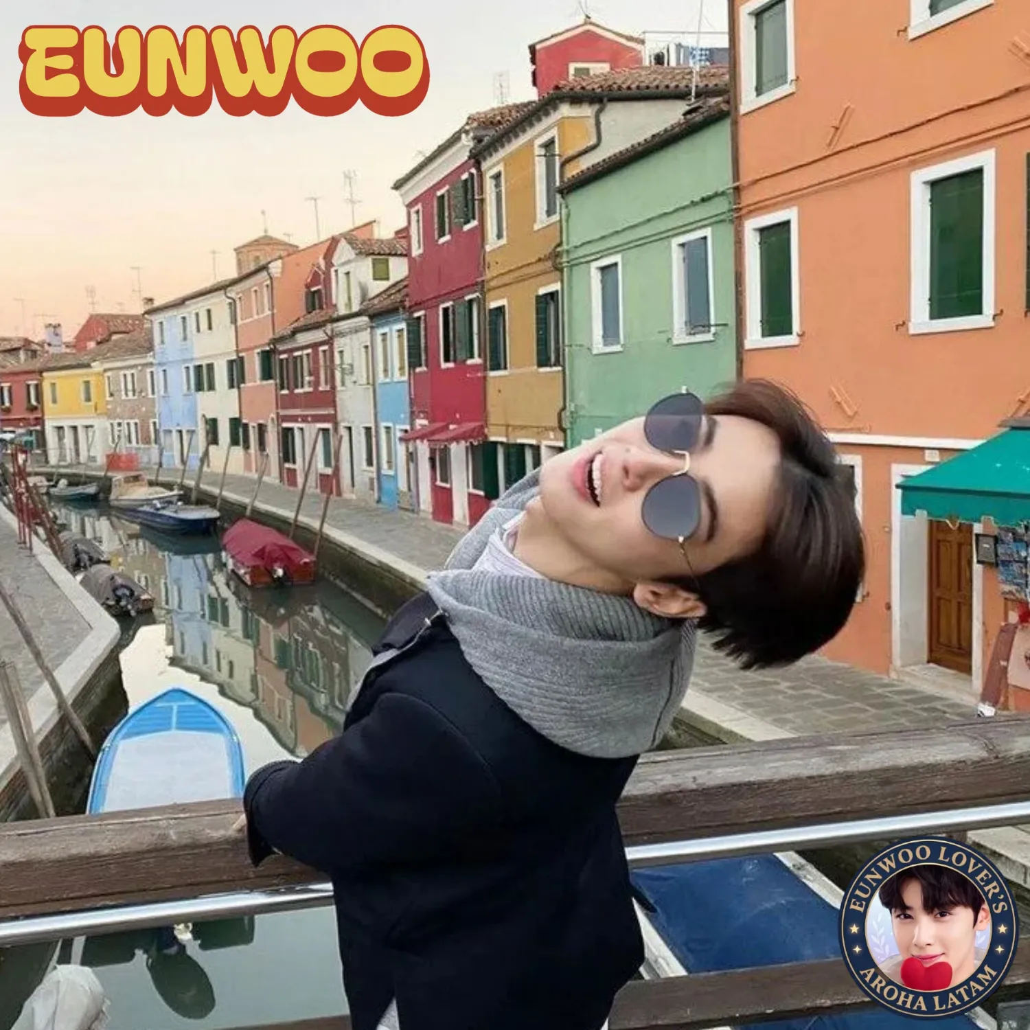 A moment captured by a fan of Cha Eunwoo