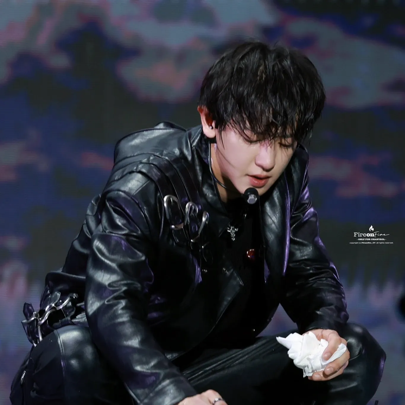 Behind-the-scenes cut of Chanyeol