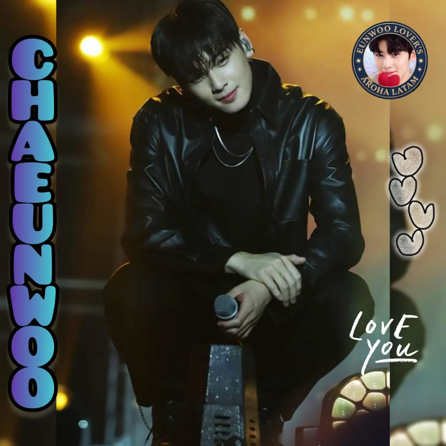 A moment captured by a fan of Cha Eunwoo