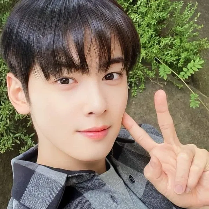 A moment captured by a fan of Cha Eunwoo