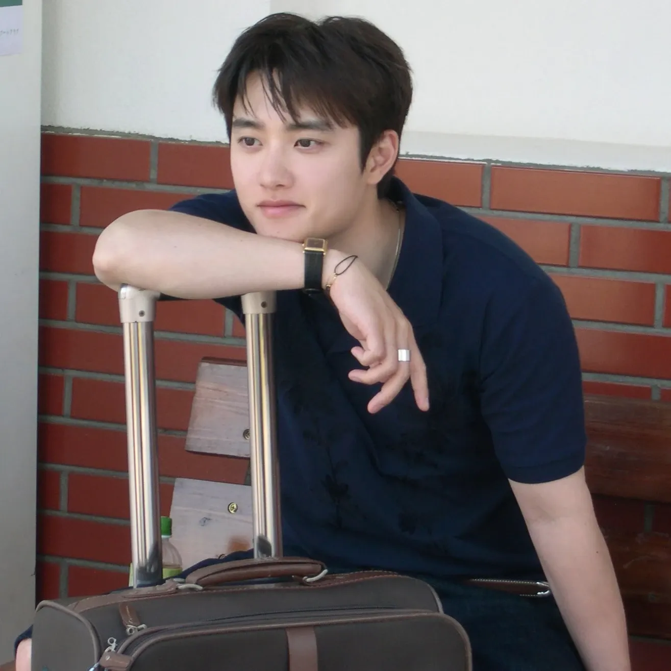 A moment captured by a fan of Doh Kyungsoo (D.O.)