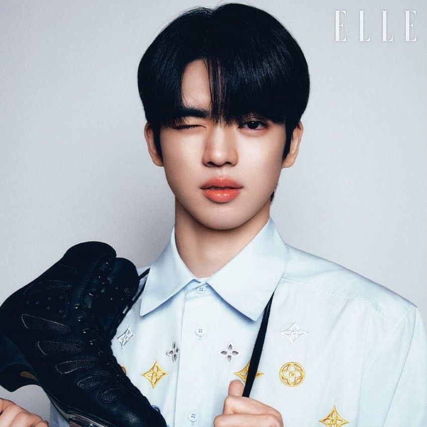 A moment captured by a fan of Cha Junhwan