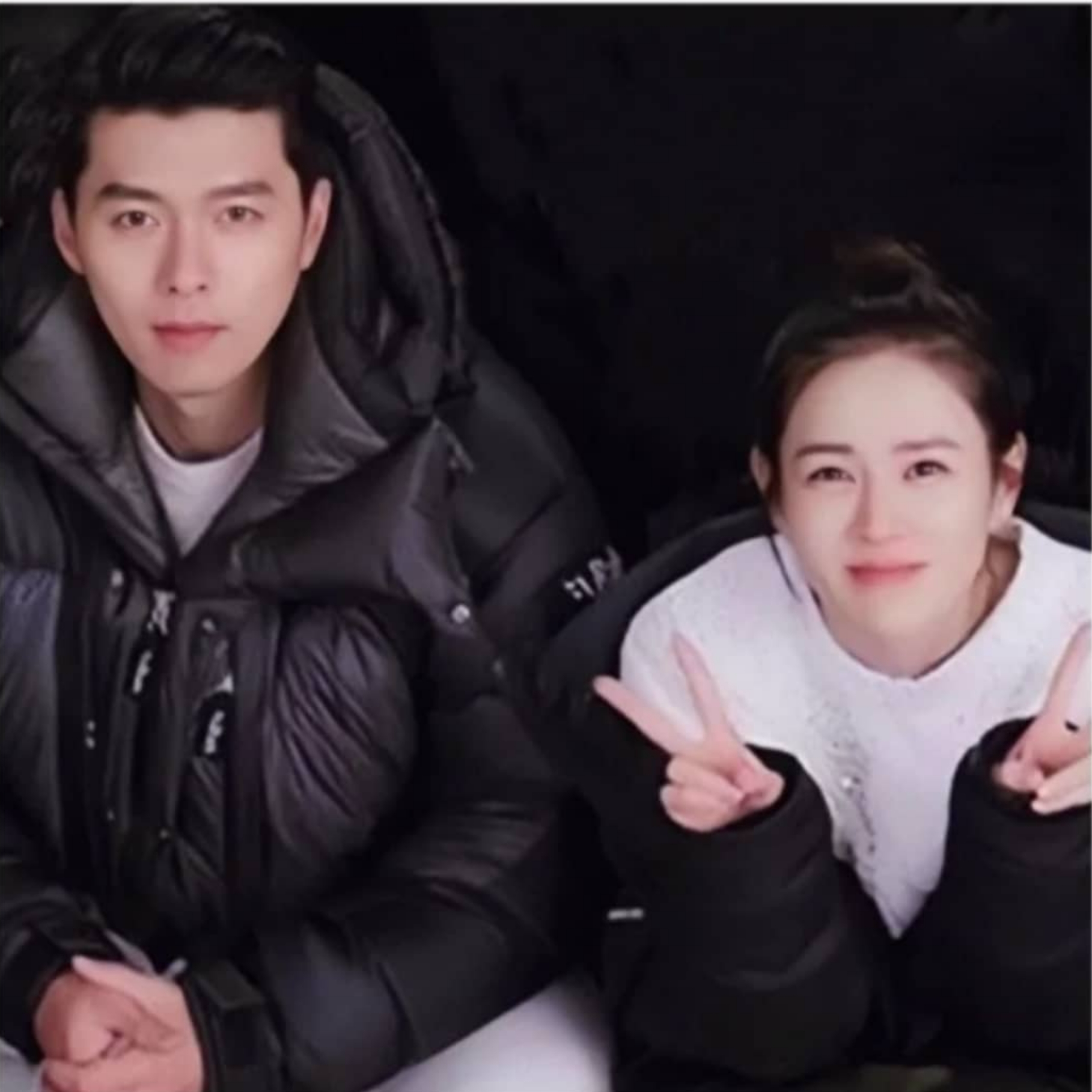 粉丝拍下的玄彬瞬间