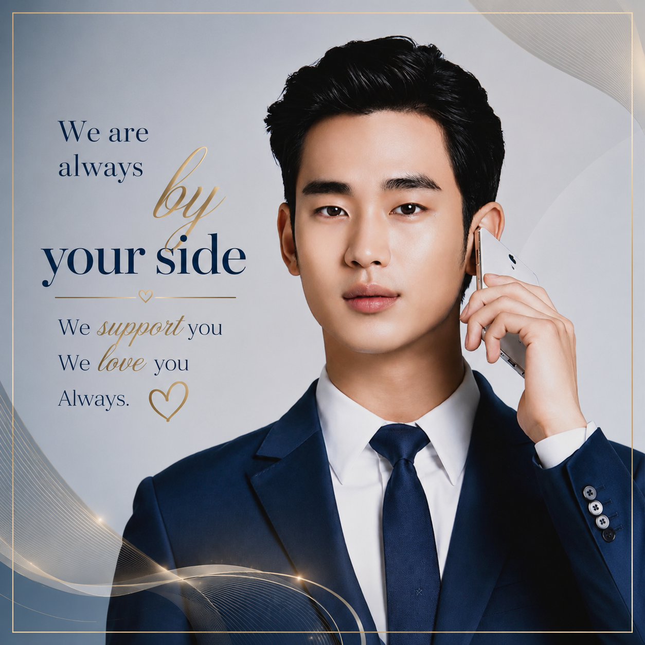 A moment captured by a fan of Kim Soohyun