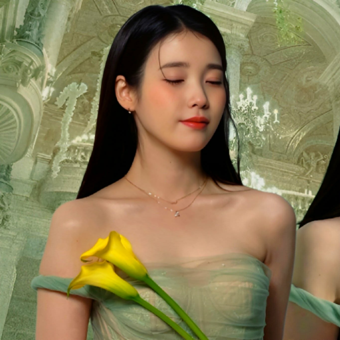 ファンが撮影したIUの瞬間