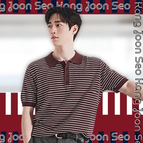 Behind-the-scenes cut of Seo Kangjoon