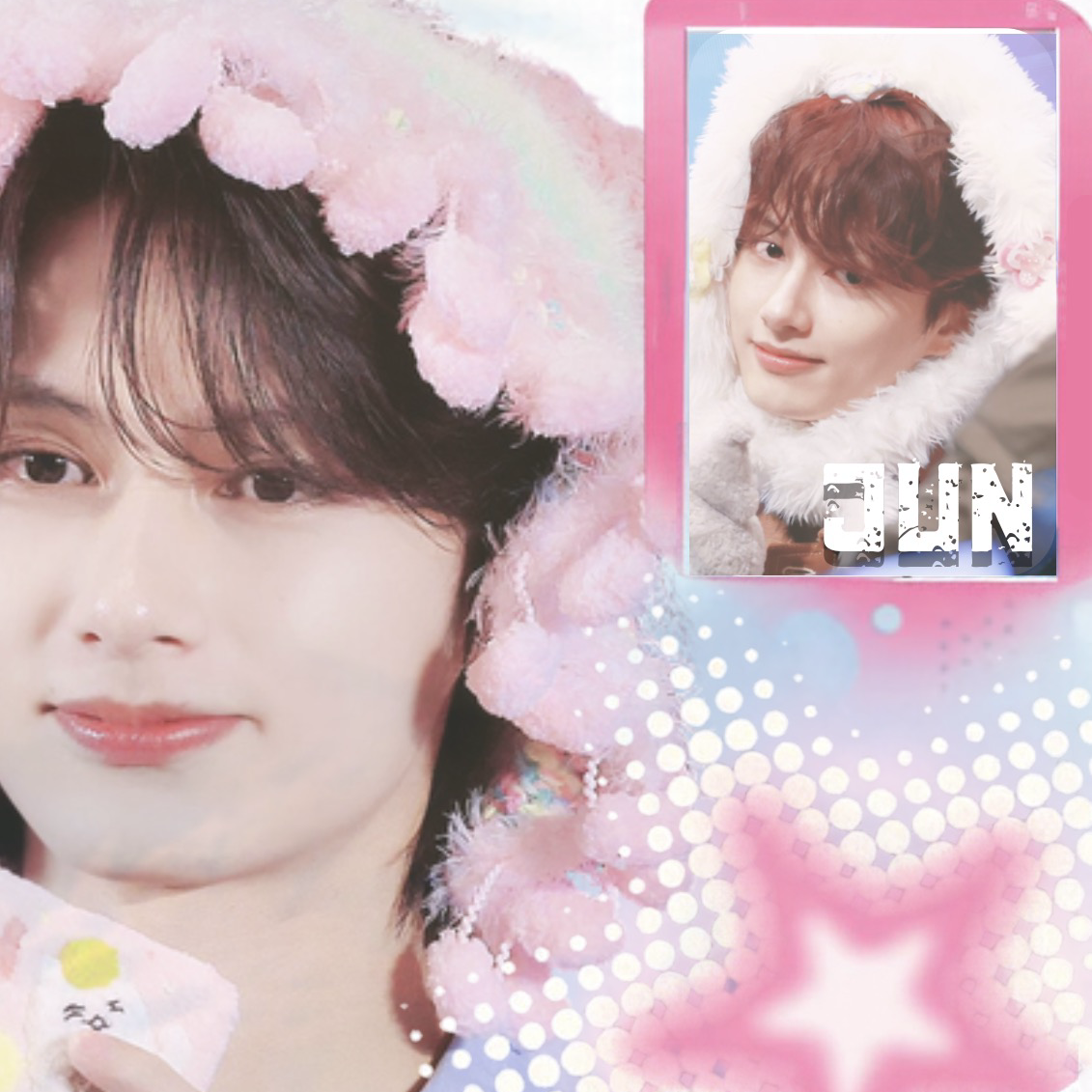 Behind-the-scenes cut of Wen Junhui