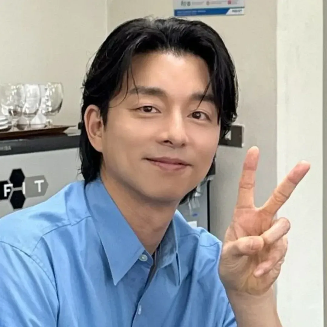 Recent activity shot of Gong Yoo