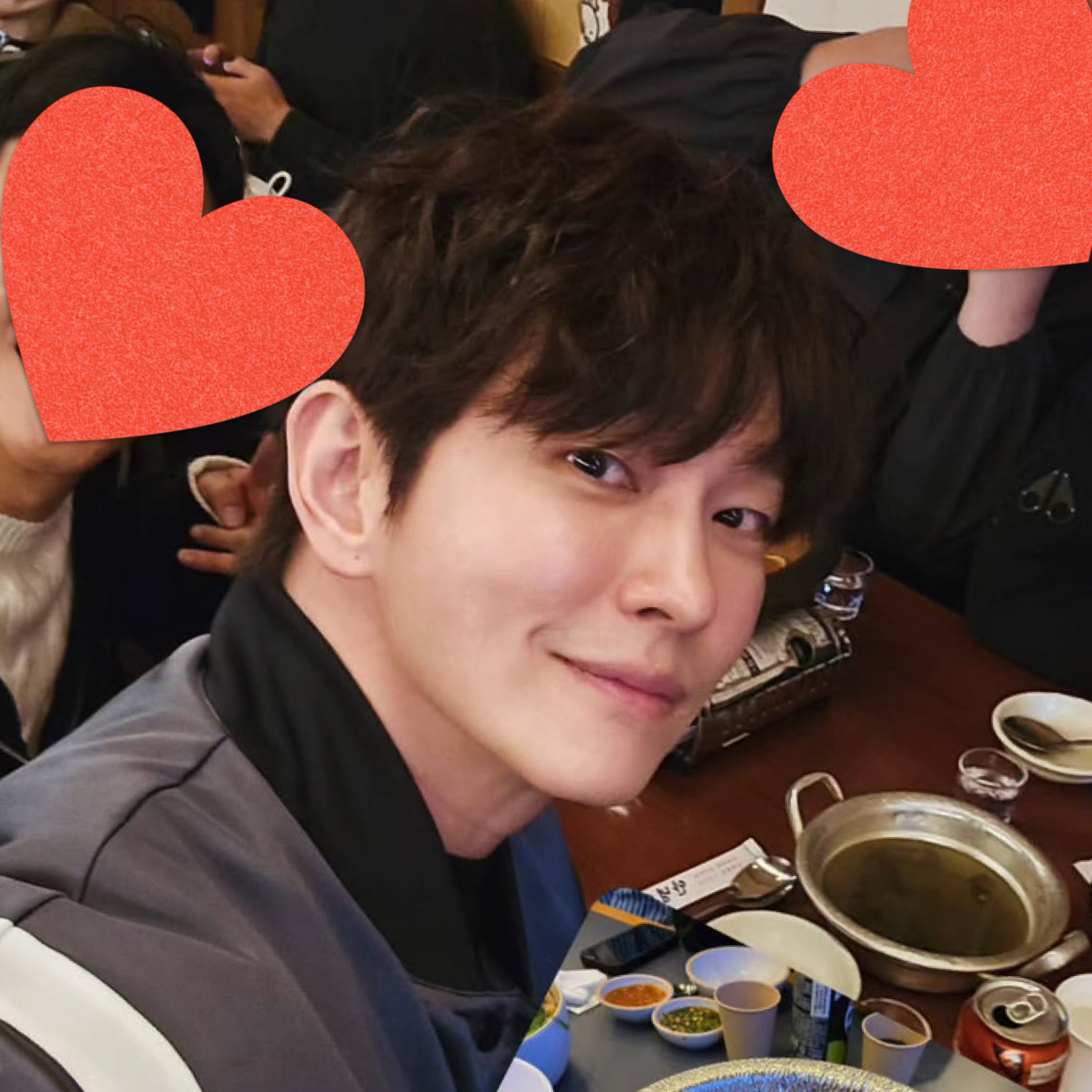 Behind-the-scenes cut of Yoon Kyunsang