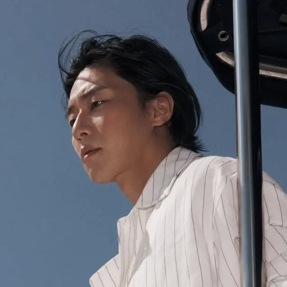 Behind-the-scenes cut of Park Seojoon
