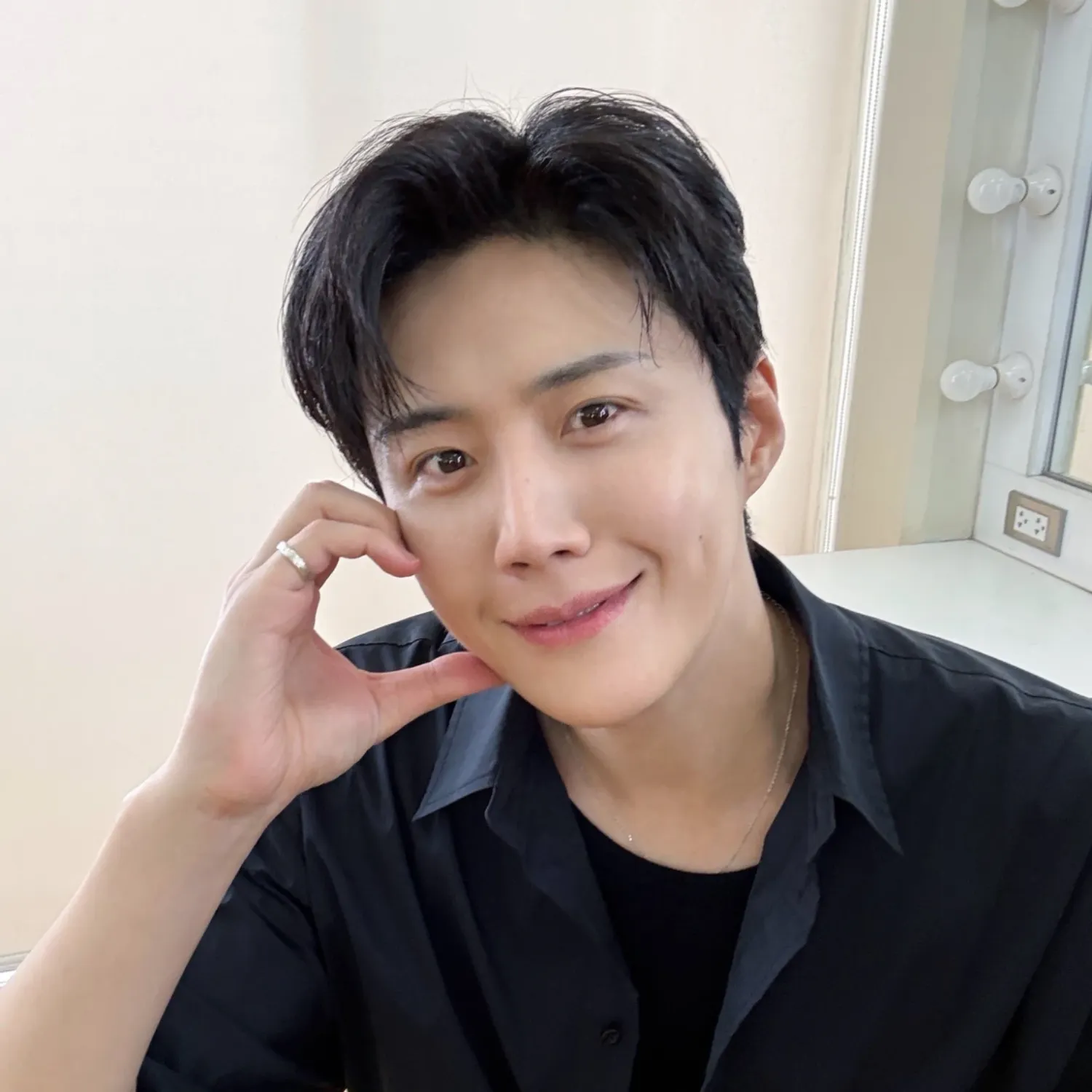 A moment captured by a fan of Kim Seonho