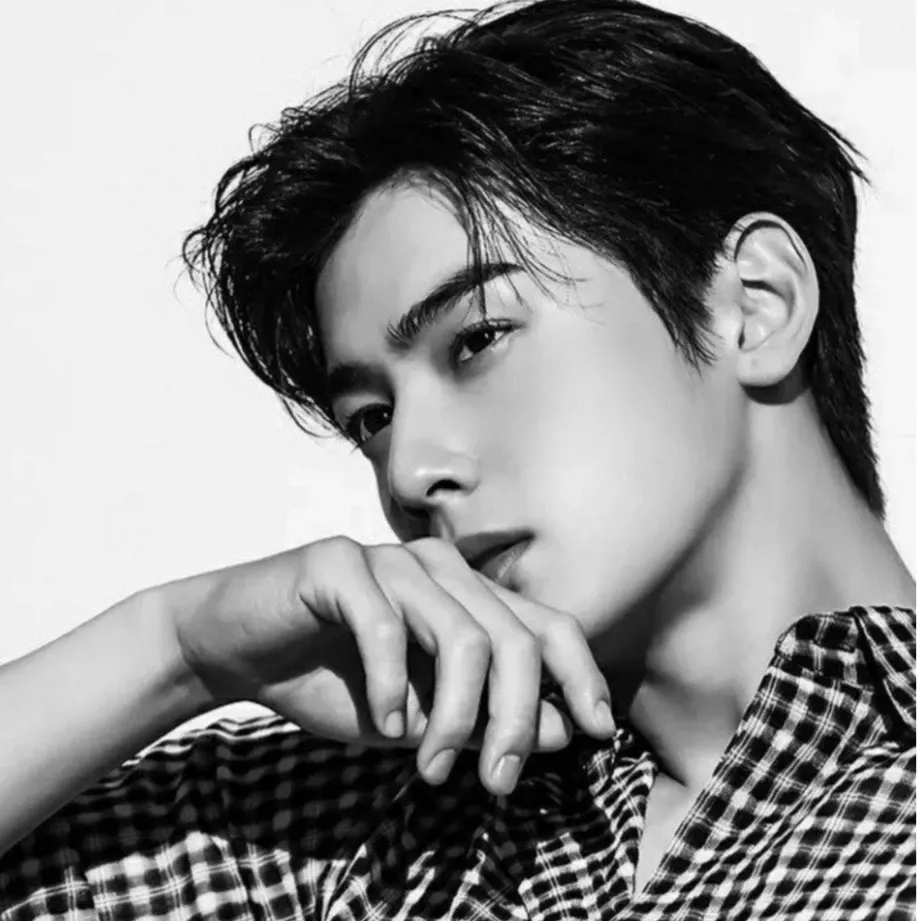 A moment captured by a fan of Cha Eunwoo