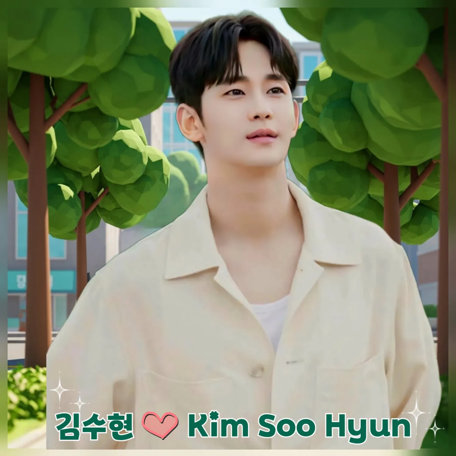 A moment captured by a fan of Kim Soohyun