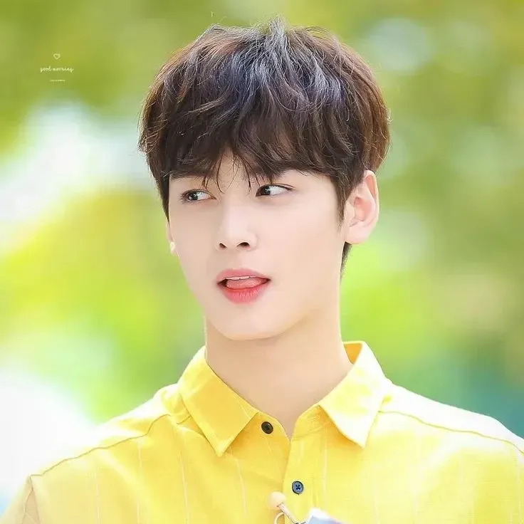 Recent activity shot of Cha Eunwoo