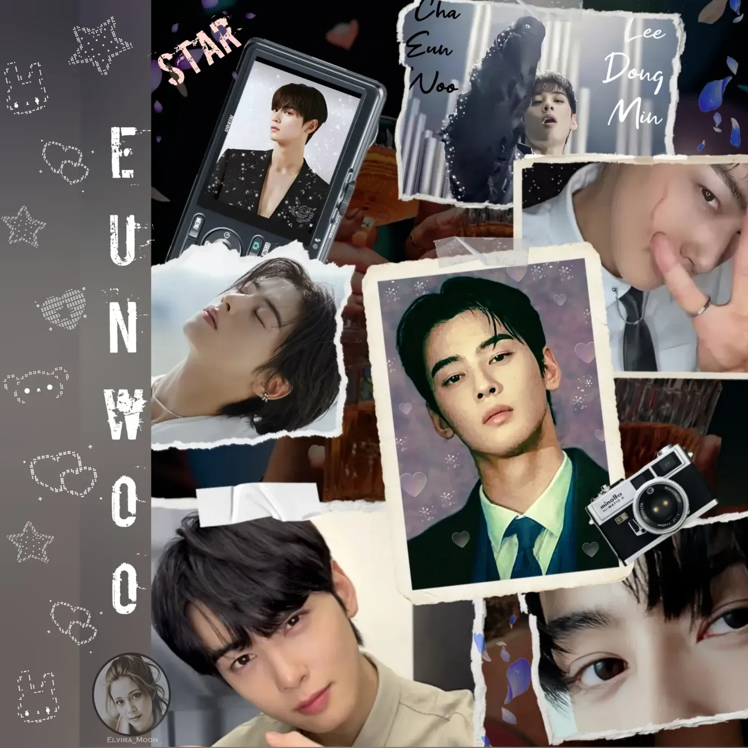 A moment captured by a fan of Cha Eunwoo