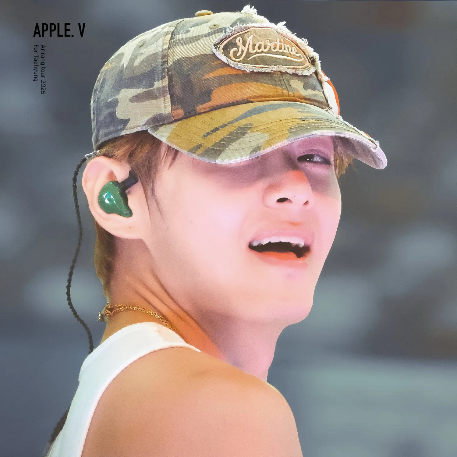 Recent activity shot of Kim Taehyung (V)